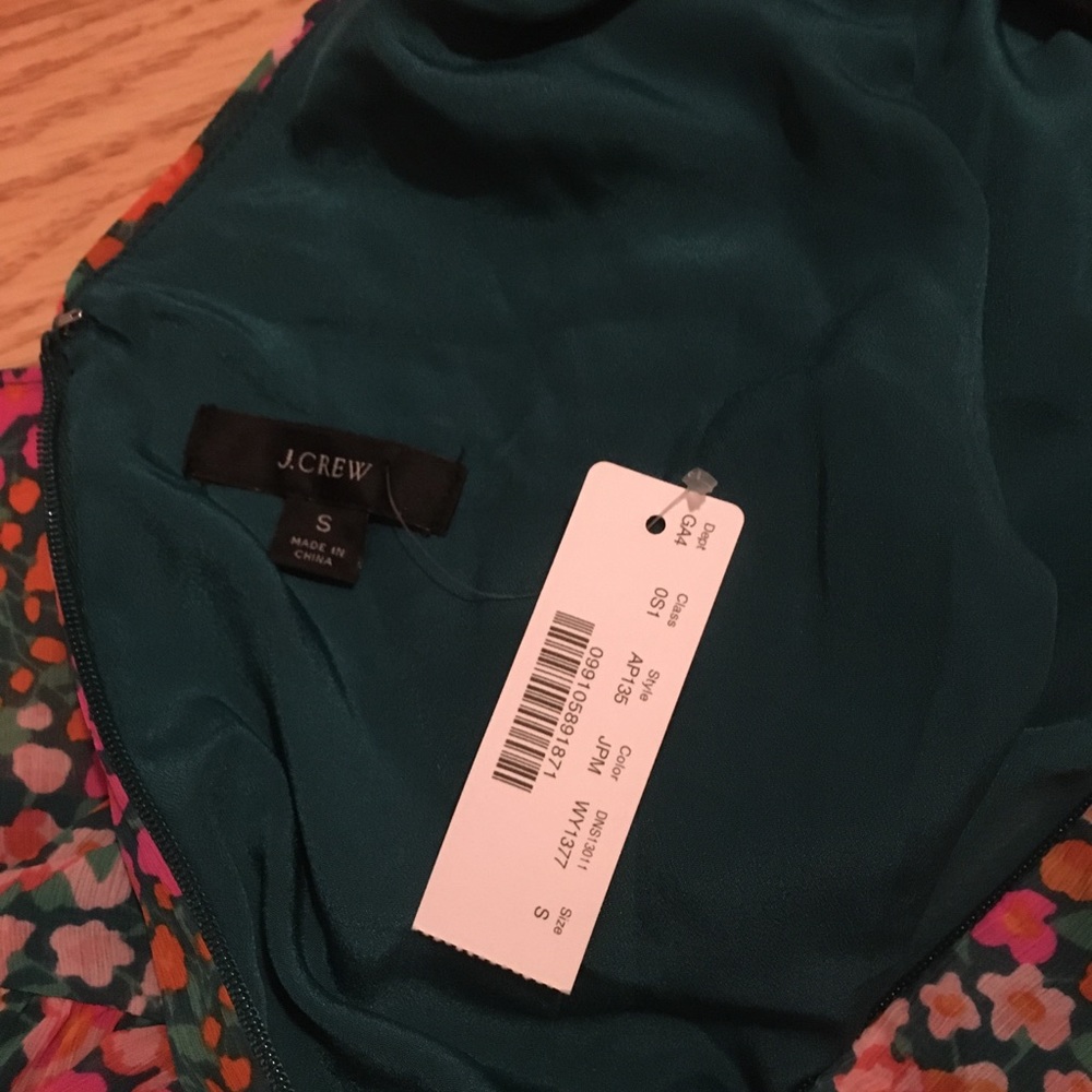 NWT sleeveless jcrew midi dress